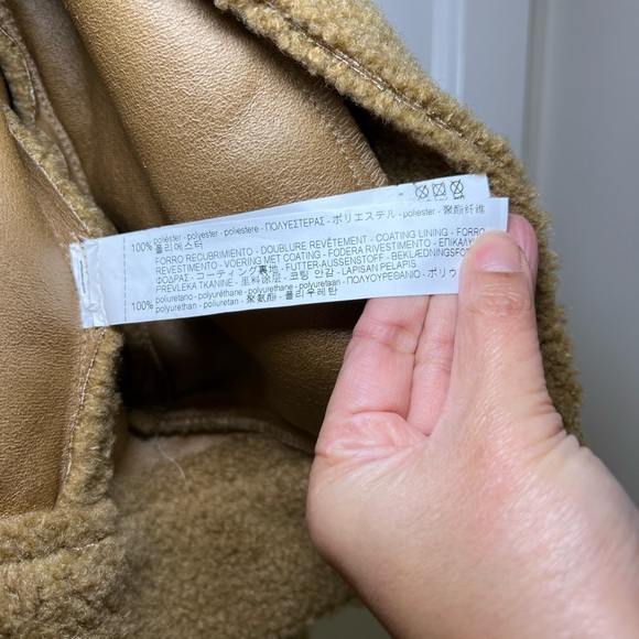 Zara Teddy Moto Jacket - Picture 6 of 11